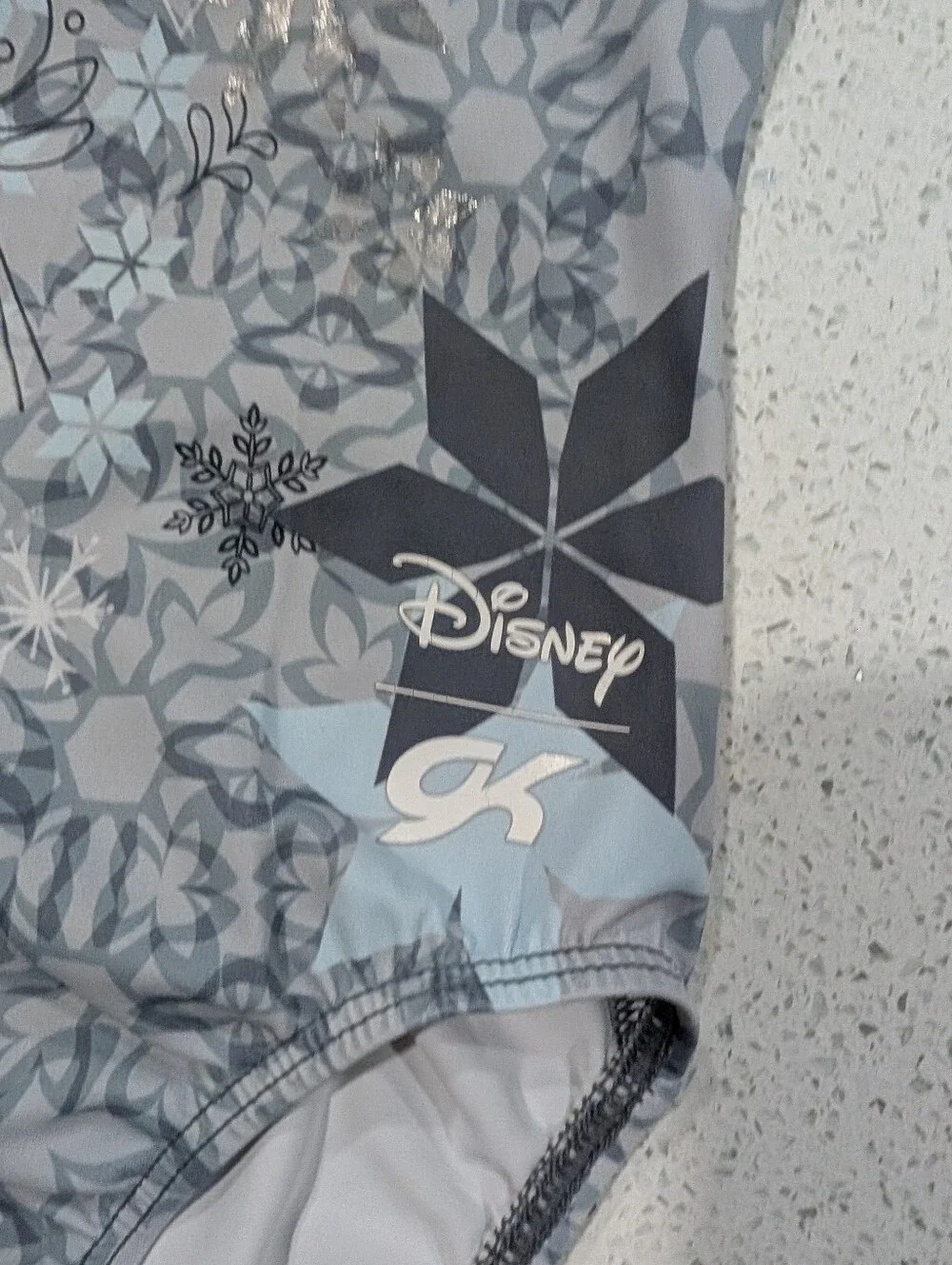 DISNEY Frozen GK Elite Gymnastics Dance Leotard CL Large Christmas Theme OLAF